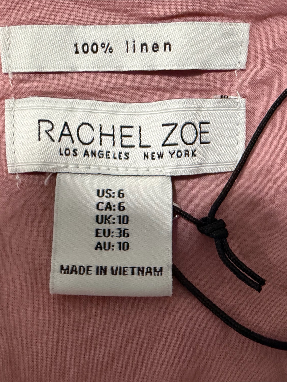 Blush Linen Button Front Maxi Dress , 6 - Picture 5 of 6